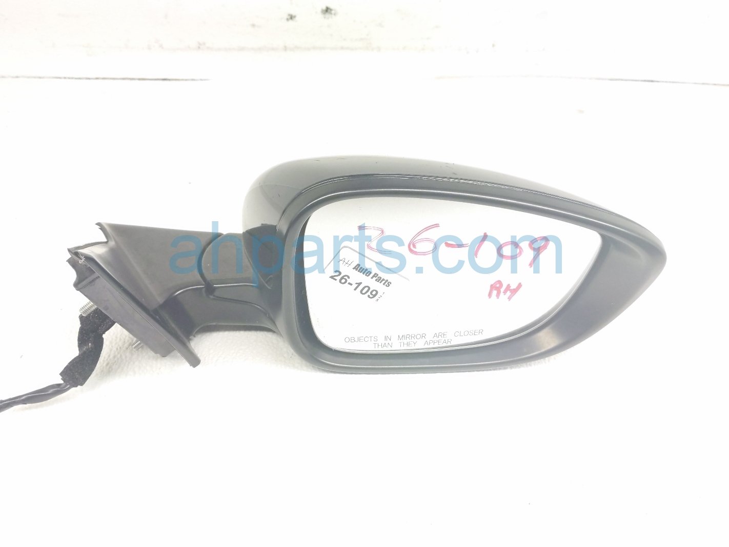 Honda RH SIDE VIEW MIRROR - BLACK