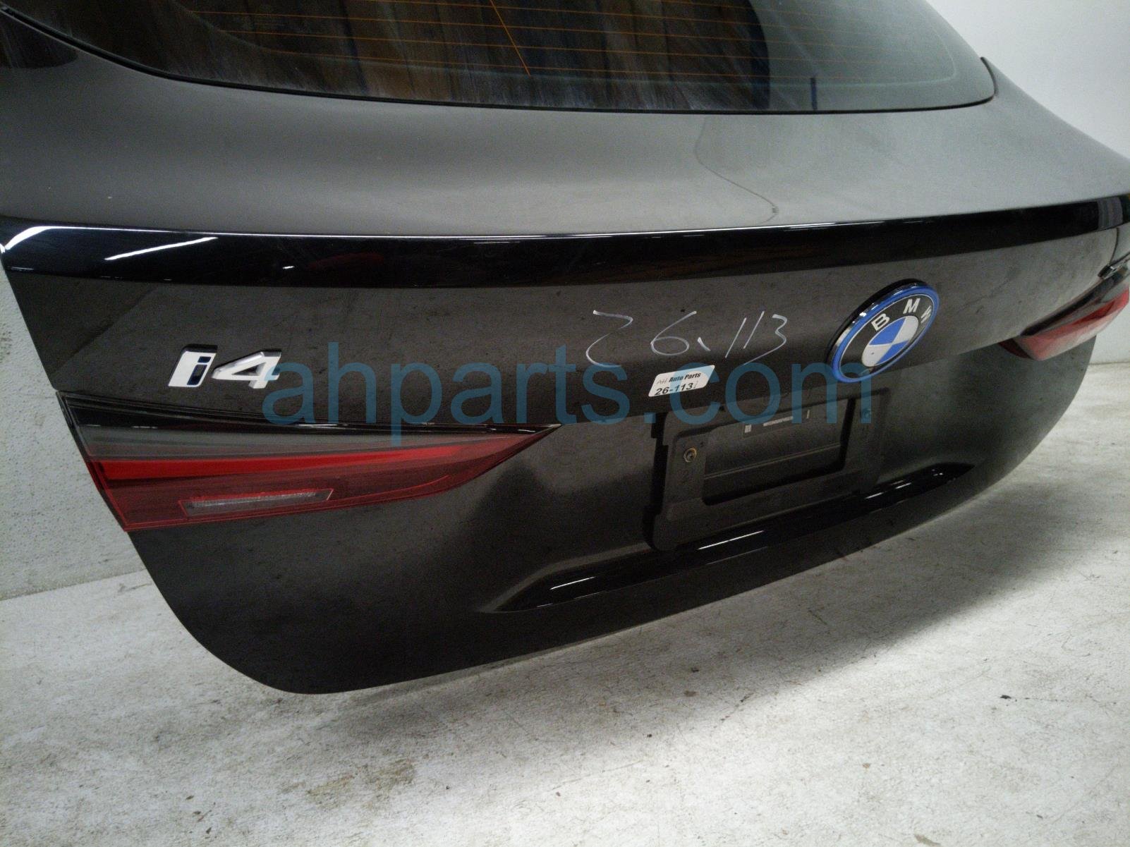 2025 BMW I4 Deck Trunk Lid Lift Gate / Tail Gate Black 41 00 7 487 540 Replacement 2025 BMW I4 Deck Trunk Lid Lift Gate / Tail Gate Black 41 00 7 487 540 Replacement thumbnail