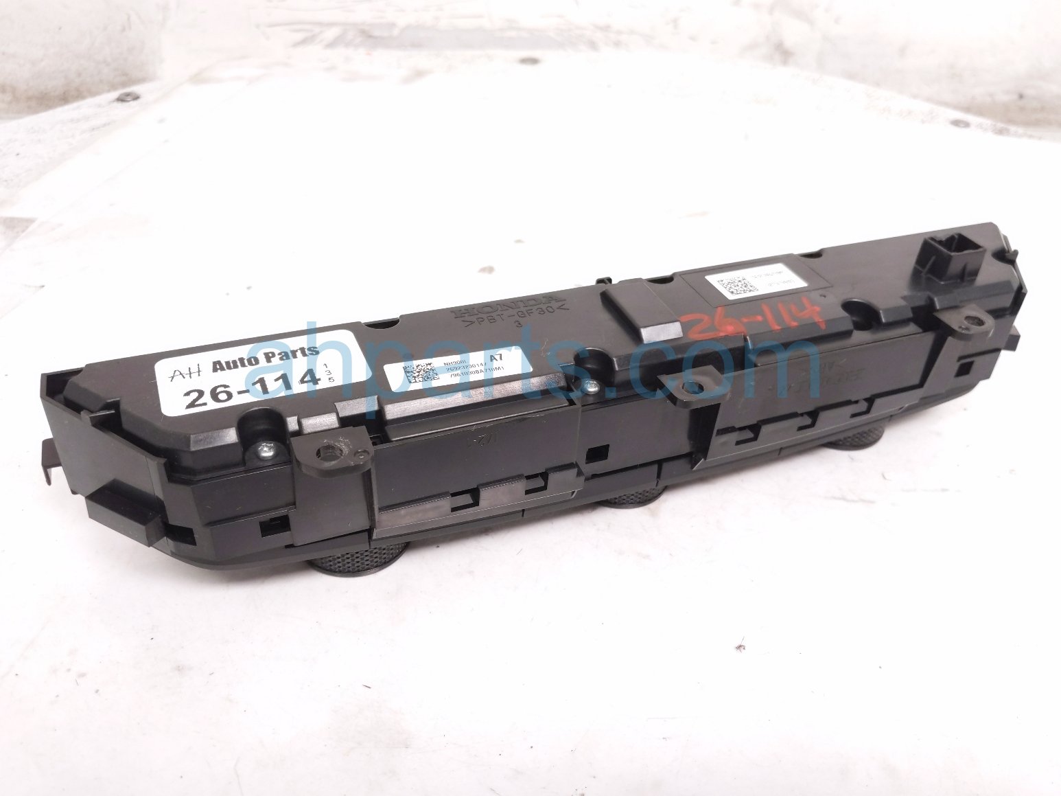2024 Honda Accord Temperature Ac Heater A/c Climate Control(on Dash) 79610 30B A71ZA Replacement 2024 Honda Accord Temperature Ac Heater A/c Climate Control(on Dash) 79610 30B A71ZA Replacement thumbnail