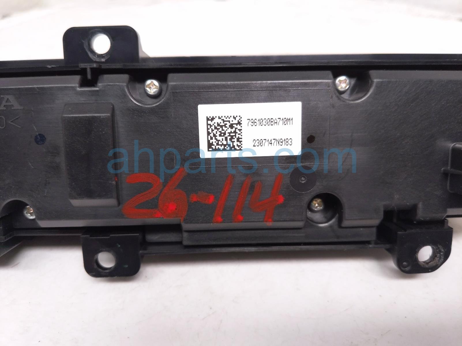 2024 Honda Accord Temperature Ac Heater A/c Climate Control(on Dash) 79610 30B A71ZA Replacement 2024 Honda Accord Temperature Ac Heater A/c Climate Control(on Dash) 79610 30B A71ZA Replacement thumbnail