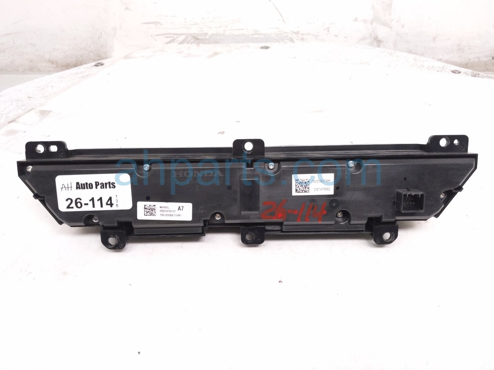 2024 Honda Accord Temperature Ac Heater A/c Climate Control(on Dash) 79610 30B A71ZA Replacement 2024 Honda Accord Temperature Ac Heater A/c Climate Control(on Dash) 79610 30B A71ZA Replacement thumbnail