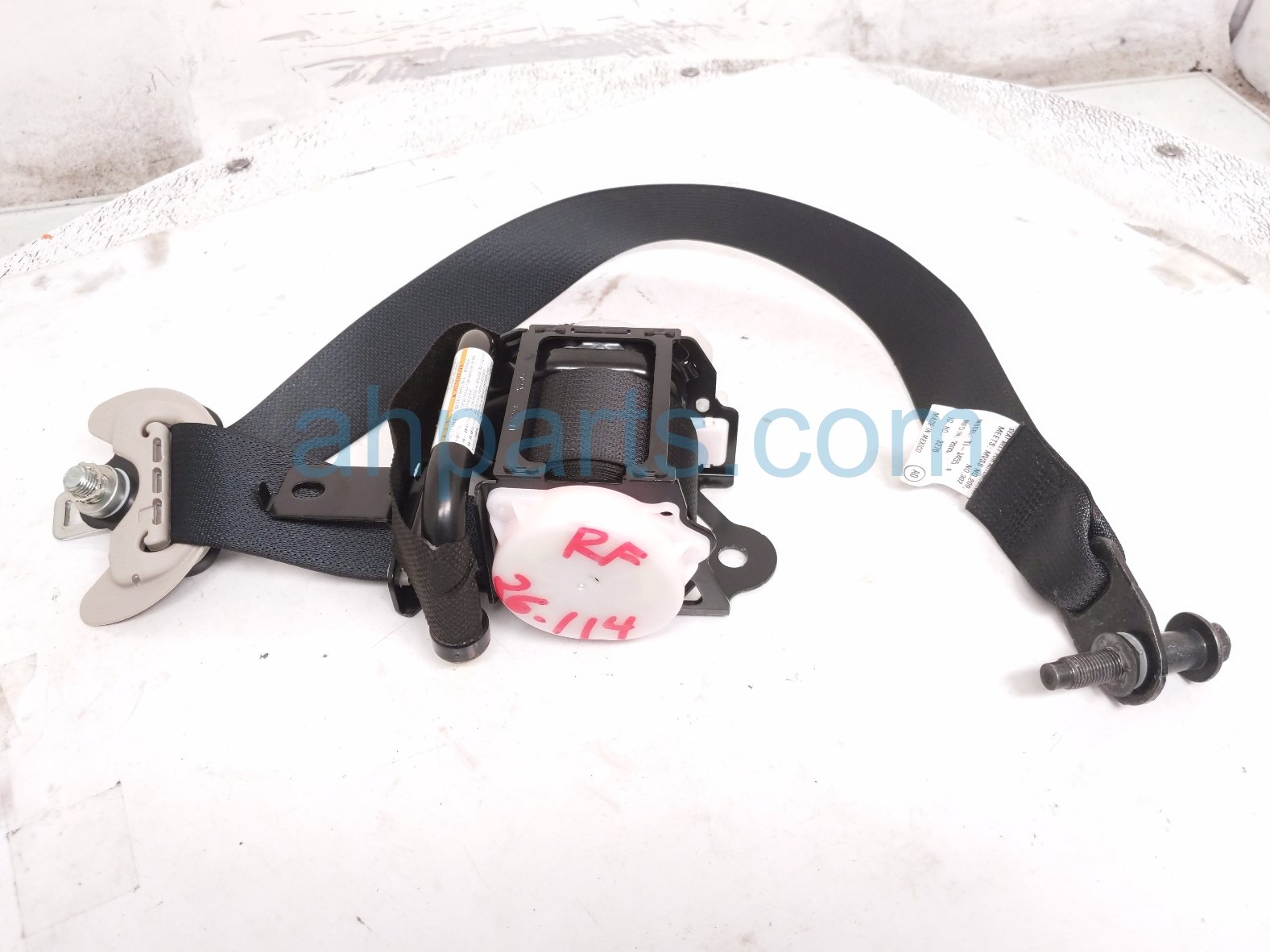 2024 Honda Accord Front Passenger Seat Belt Retractor Black 04814 30B A00ZB Replacement 2024 Honda Accord Front Passenger Seat Belt Retractor Black 04814 30B A00ZB Replacement thumbnail