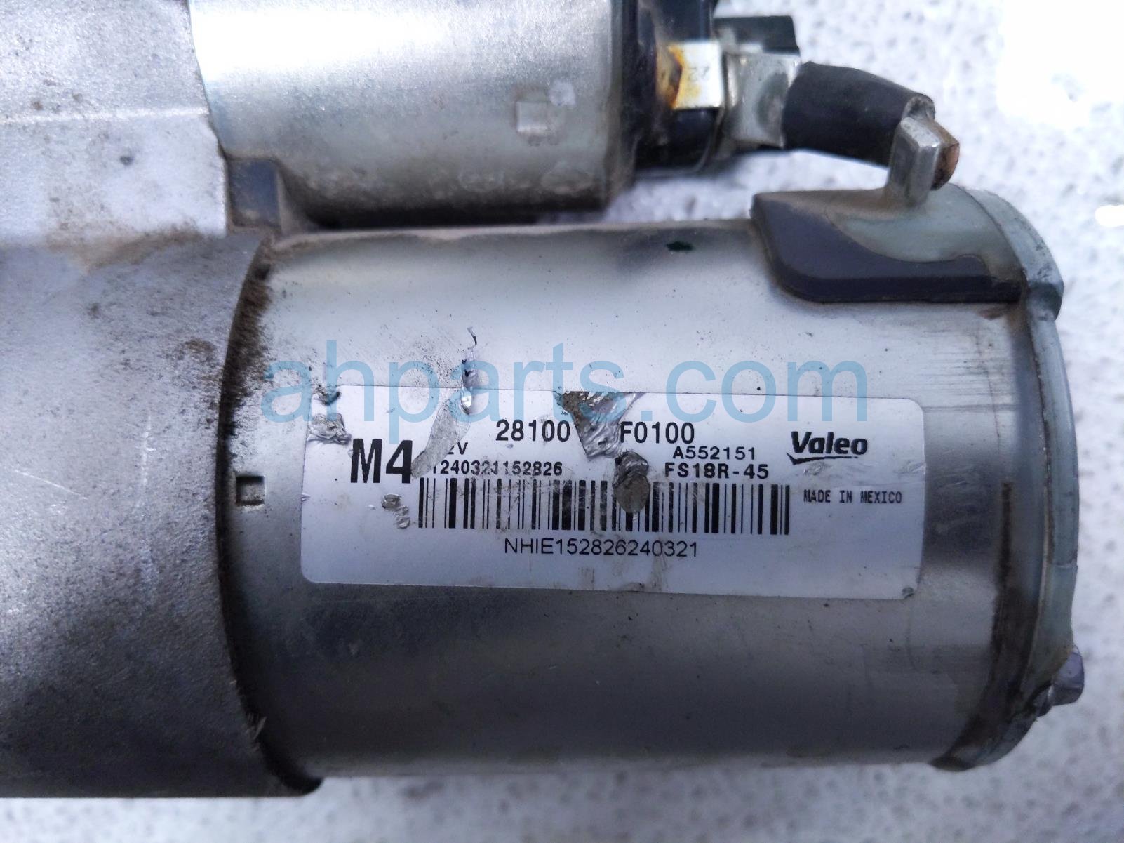 2024 Toyota Tacoma Starter Motor 2.4l 1.7kw 28100 F0100 Replacement 2024 Toyota Tacoma Starter Motor 2.4l 1.7kw 28100 F0100 Replacement thumbnail