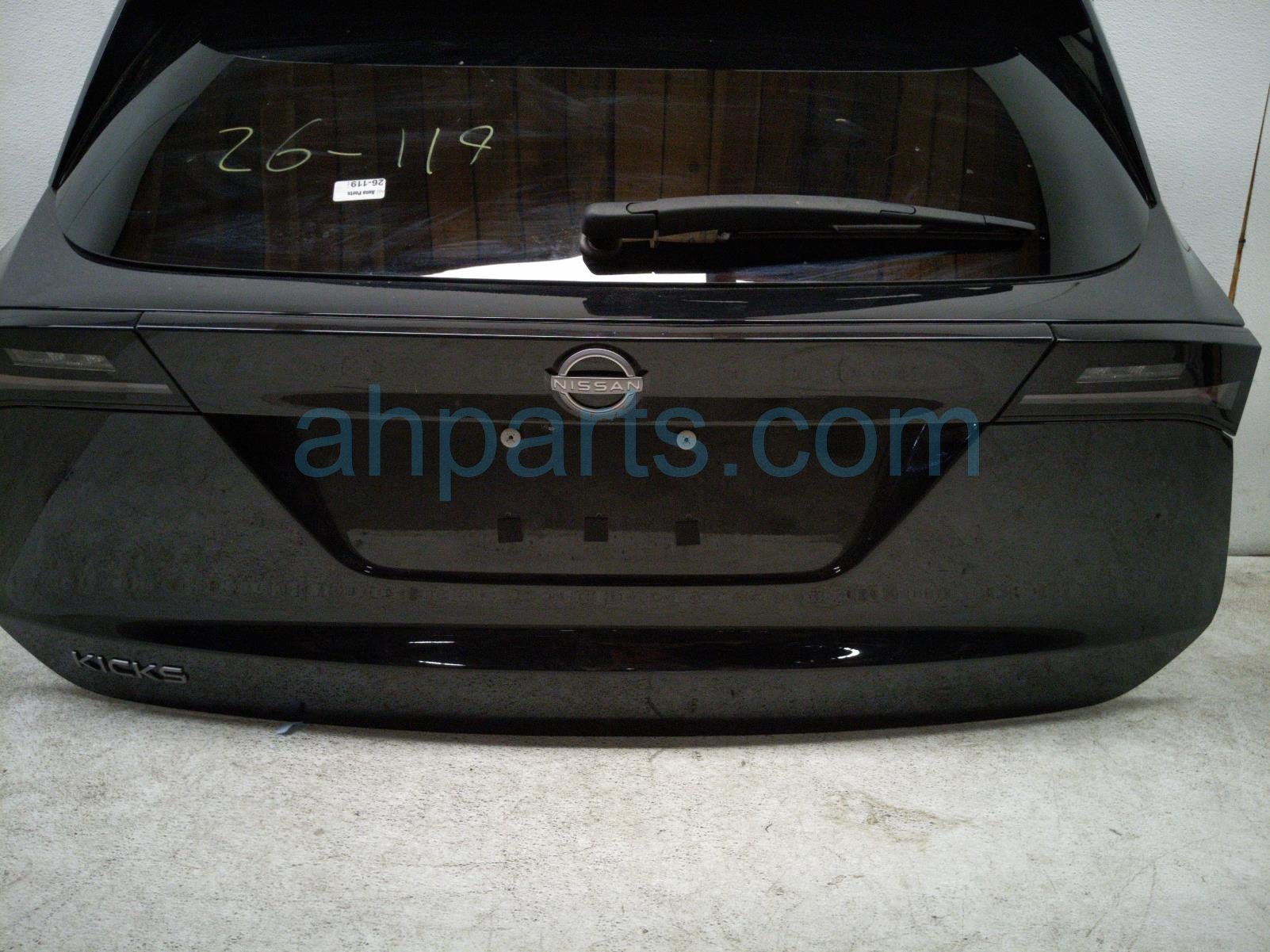 2025 Nissan Kicks Trunk / Decklid Black K0100 7LFGE Replacement 2025 Nissan Kicks Trunk / Decklid Black K0100 7LFGE Replacement thumbnail