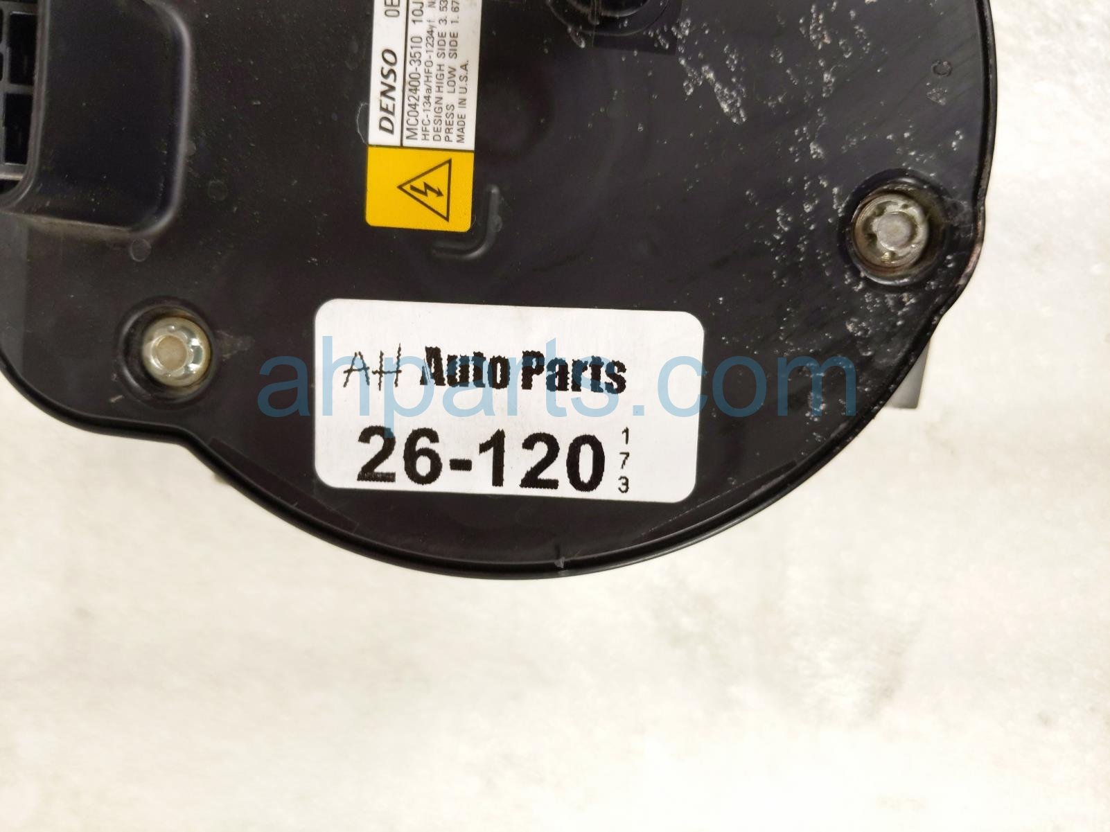 2026 Toyota Camry Air + Clutch Ac Pump / Compressor 88370 33051 Replacement 2026 Toyota Camry Air + Clutch Ac Pump / Compressor 88370 33051 Replacement thumbnail