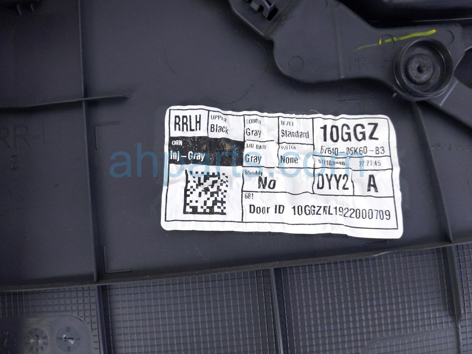 2020 Toyota Camry Trim / Liner Rear Driver Interior Door Panel Grey 67640 06K60 B3 Replacement 2020 Toyota Camry Trim / Liner Rear Driver Interior Door Panel Grey 67640 06K60 B3 Replacement thumbnail