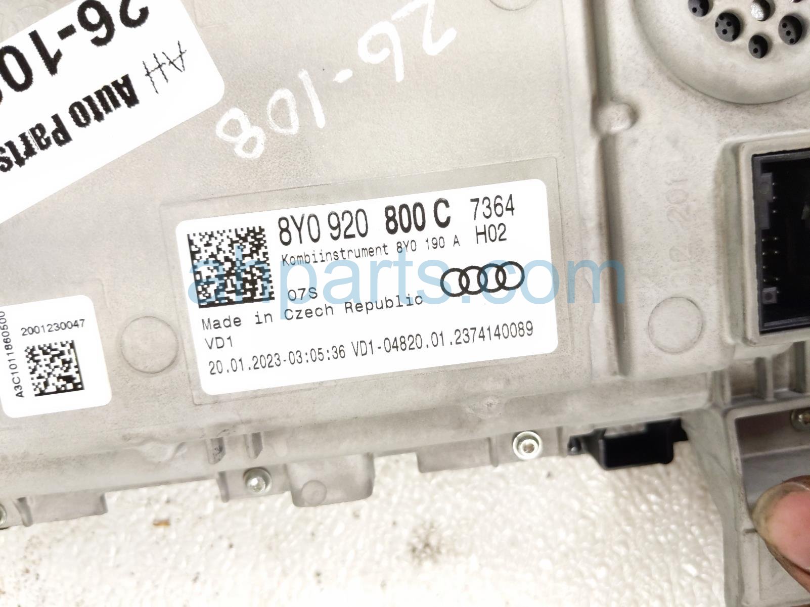 2023 Audi A3 Audi Speedometer / Gauge Speedo Instrument Cluster 0k Mi 8Y0 920 800 C Replacement 2023 Audi A3 Audi Speedometer / Gauge Speedo Instrument Cluster 0k Mi 8Y0 920 800 C Replacement thumbnail