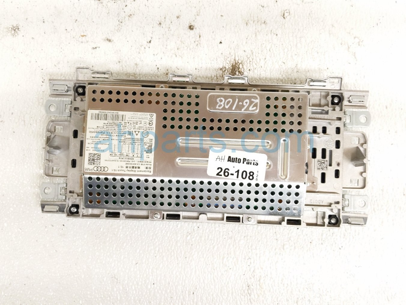 2023 Audi A3 Audi 10.1" Nav Display Screen 8Y0 919 620 A Replacement 2023 Audi A3 Audi 10.1" Nav Display Screen 8Y0 919 620 A Replacement thumbnail