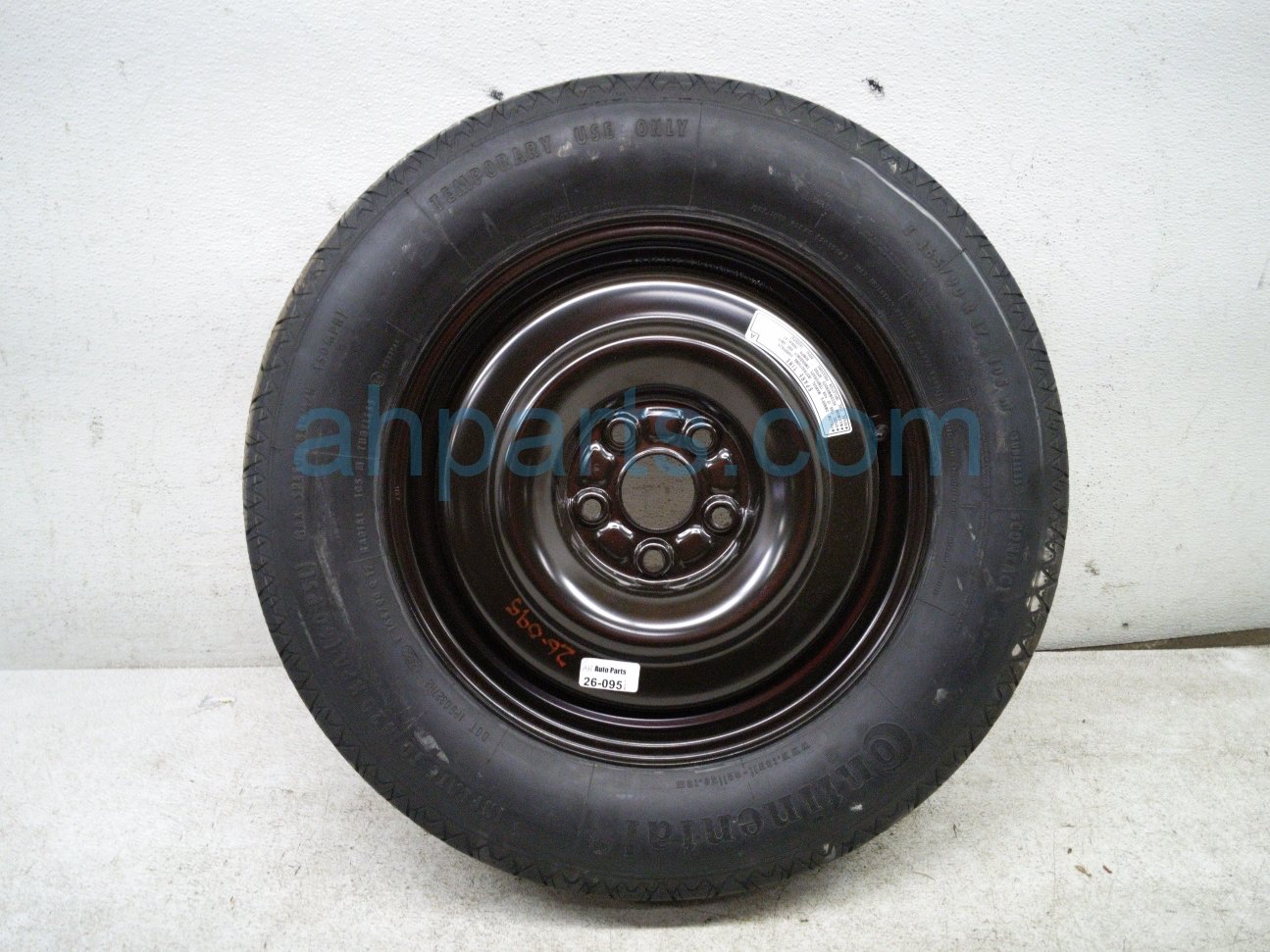Honda T165/90R17 SPARE DONUT WHEEL + TIRE