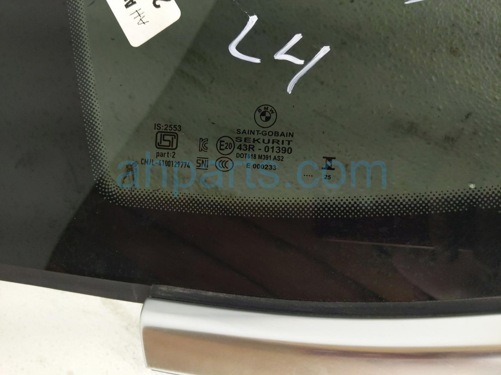 2025 BMW I4 Rear Driver Quarter Window Glass 51 37 7 482 993 Replacement 2025 BMW I4 Rear Driver Quarter Window Glass 51 37 7 482 993 Replacement thumbnail