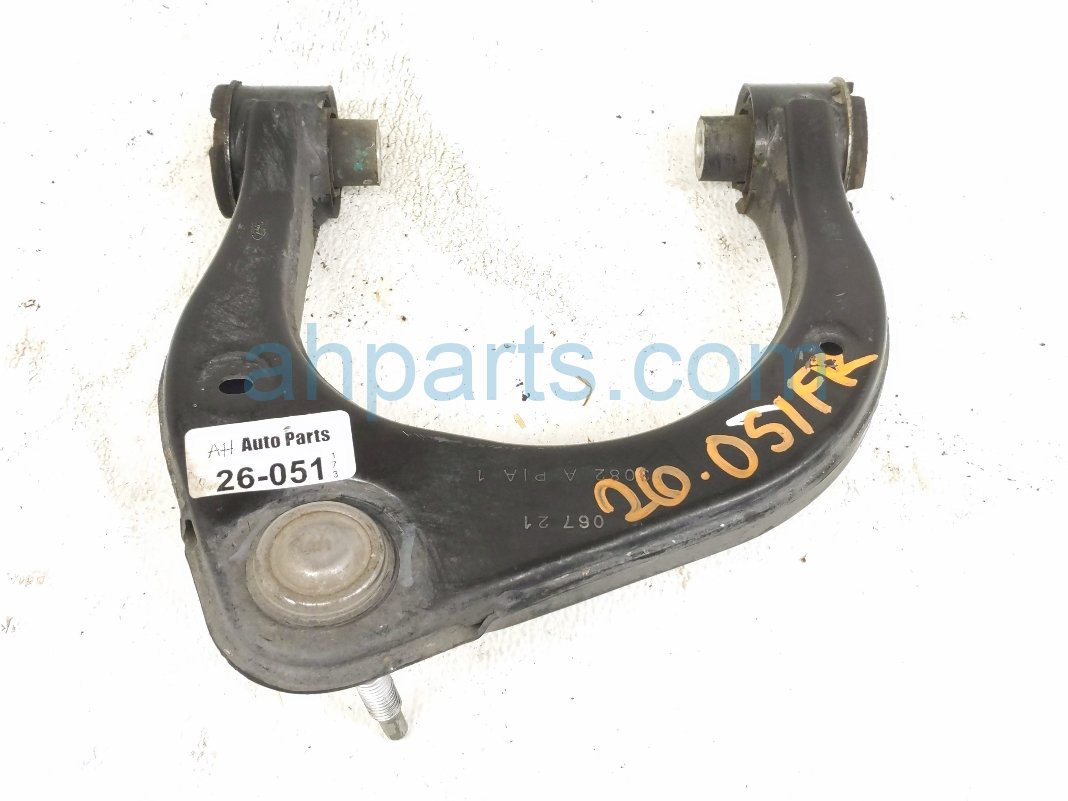Front passenger UPPER CONTROL ARM