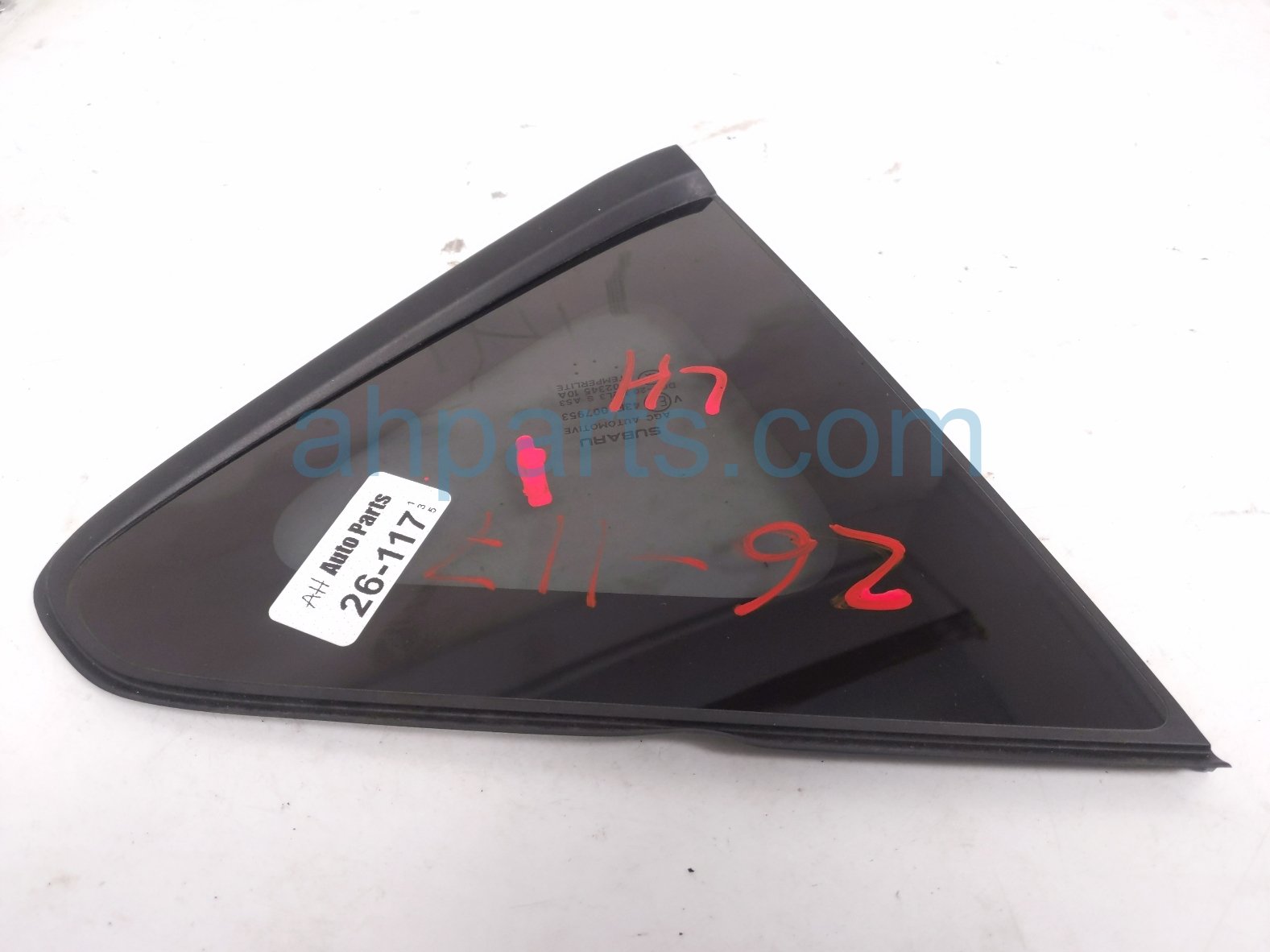 2025 Subaru Crosstrek Rear Driver Door Vent Glass Window 65209FN01A Replacement 2025 Subaru Crosstrek Rear Driver Door Vent Glass Window 65209FN01A Replacement thumbnail