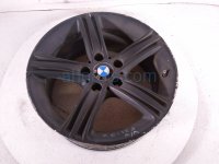 $95 BMW FR/RH WHEEL / RIM *CURBED / BLACK $95 BMW FR/RH WHEEL / RIM *CURBED / BLACK