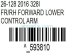2016 BMW 328i Front Passenger Forward Lower Control Arm 31 12 6 854 724 Replacement 2016 BMW 328i Front Passenger Forward Lower Control Arm 31 12 6 854 724 Replacement thumbnail