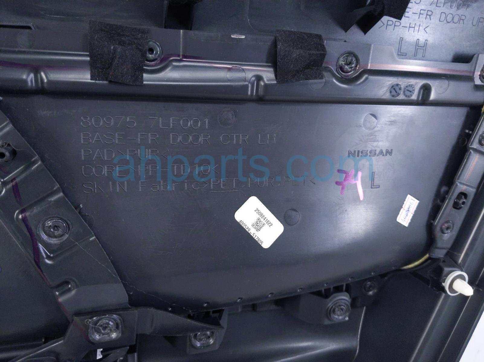 2025 Nissan Kicks Trim / Liner Front Driver Interior Door Panel Black 809A1 7LF0A Replacement 2025 Nissan Kicks Trim / Liner Front Driver Interior Door Panel Black 809A1 7LF0A Replacement thumbnail