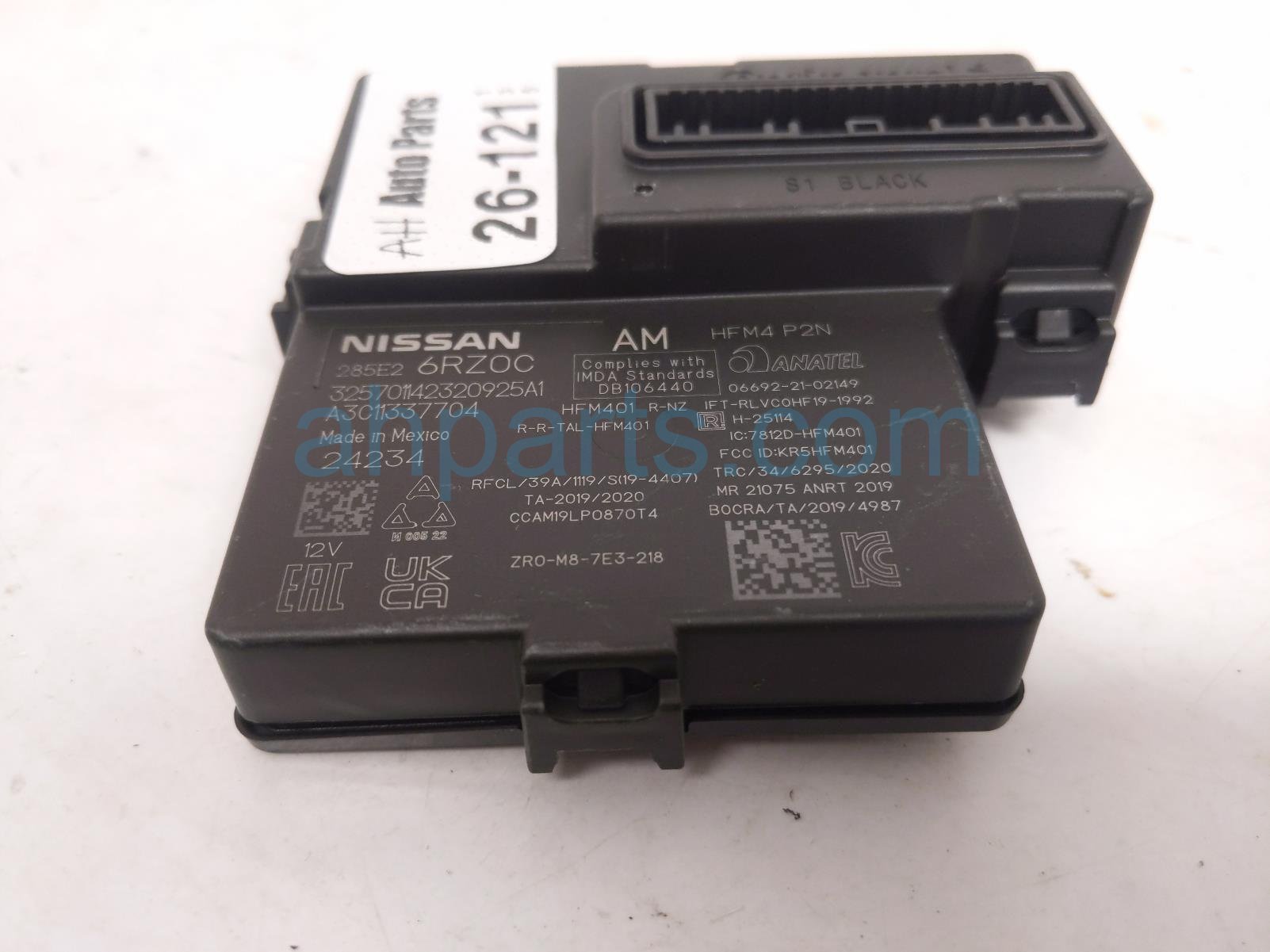 2025 Nissan Kicks Keyless Entry Ctrl Mod Front Passenger 285E2 6RZ0C Replacement 2025 Nissan Kicks Keyless Entry Ctrl Mod Front Passenger 285E2 6RZ0C Replacement thumbnail
