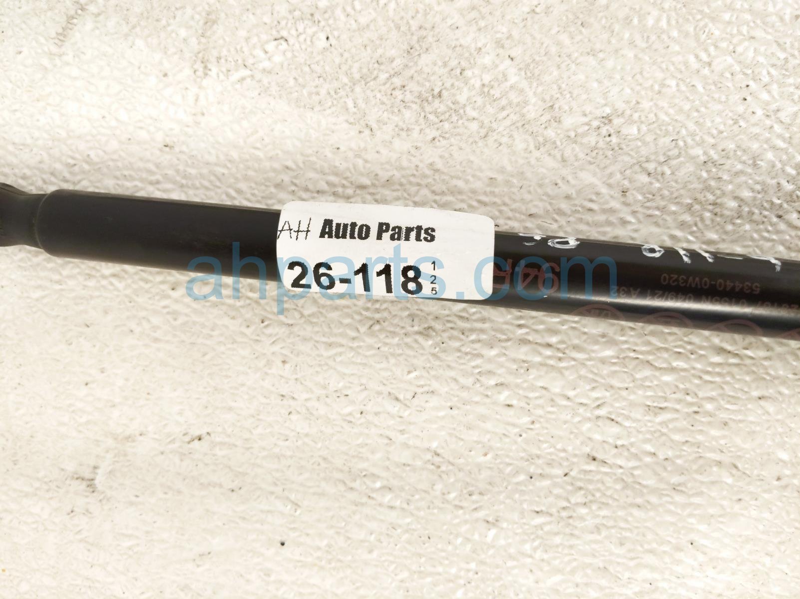 2021 Lexus Is300 Passenger Hood Strut / Lift Cylinder 53440 0W320 Replacement 2021 Lexus Is300 Passenger Hood Strut / Lift Cylinder 53440 0W320 Replacement thumbnail