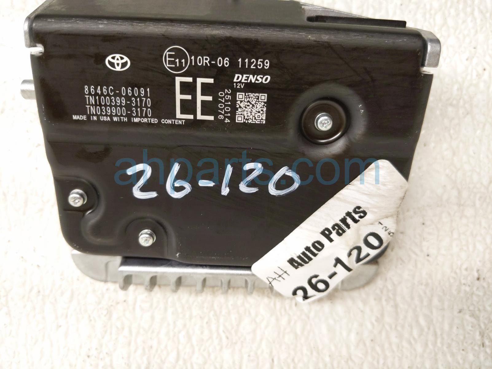 2026 Toyota Camry Front Collision Warning Camera 8646C 06091 Replacement 2026 Toyota Camry Front Collision Warning Camera 8646C 06091 Replacement thumbnail