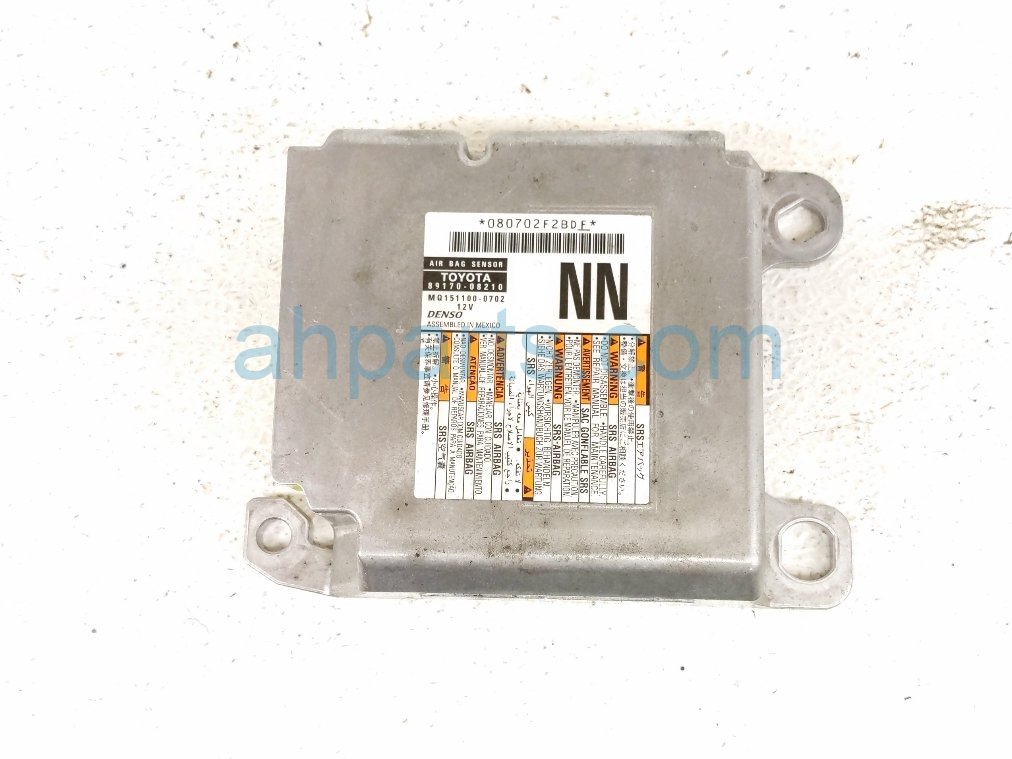 Toyota SRS AIRBAG COMPUTER - 0 BLOWN AB