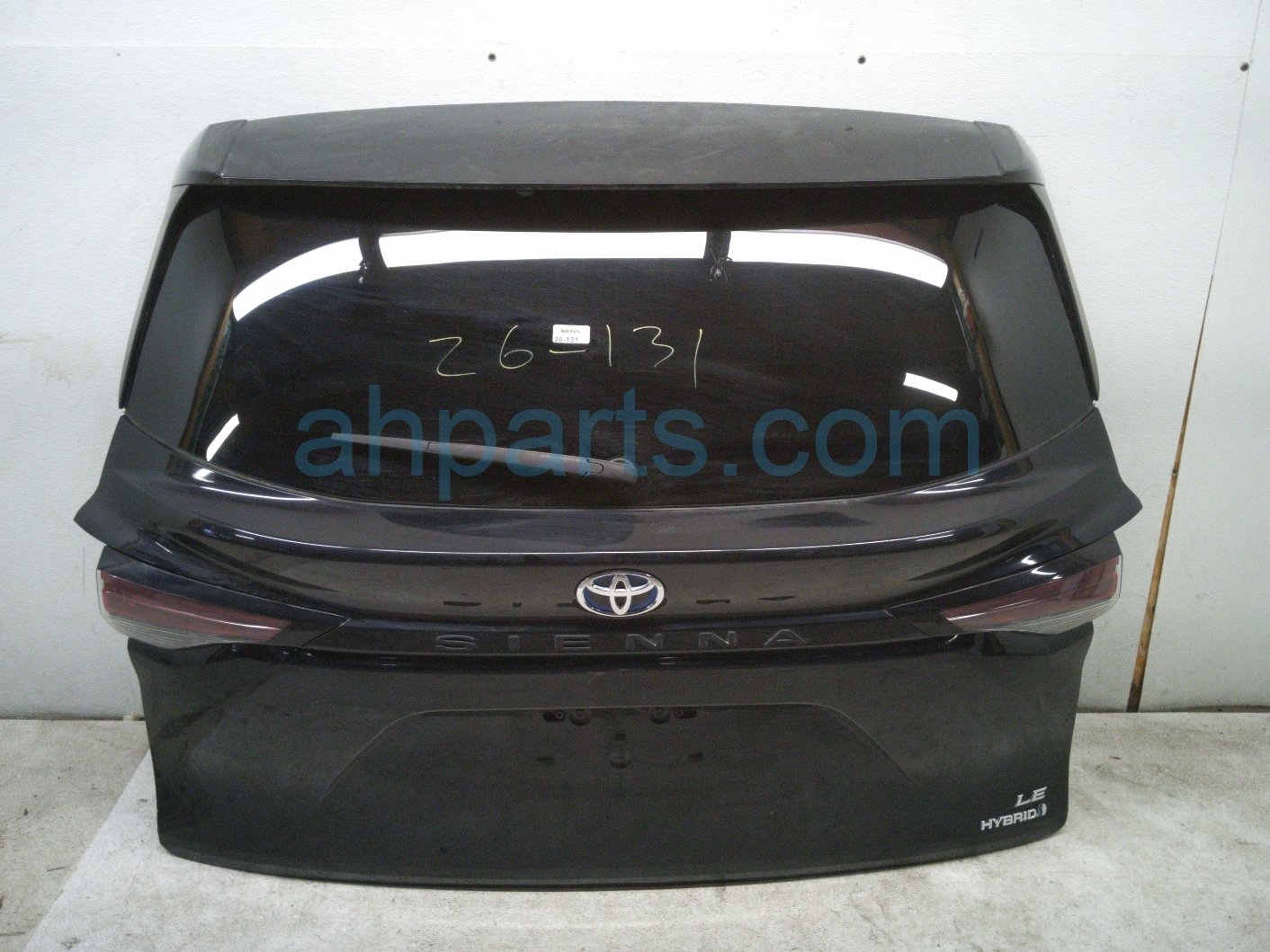 Toyota LIFT GATE / TAIL GATE - BLACK