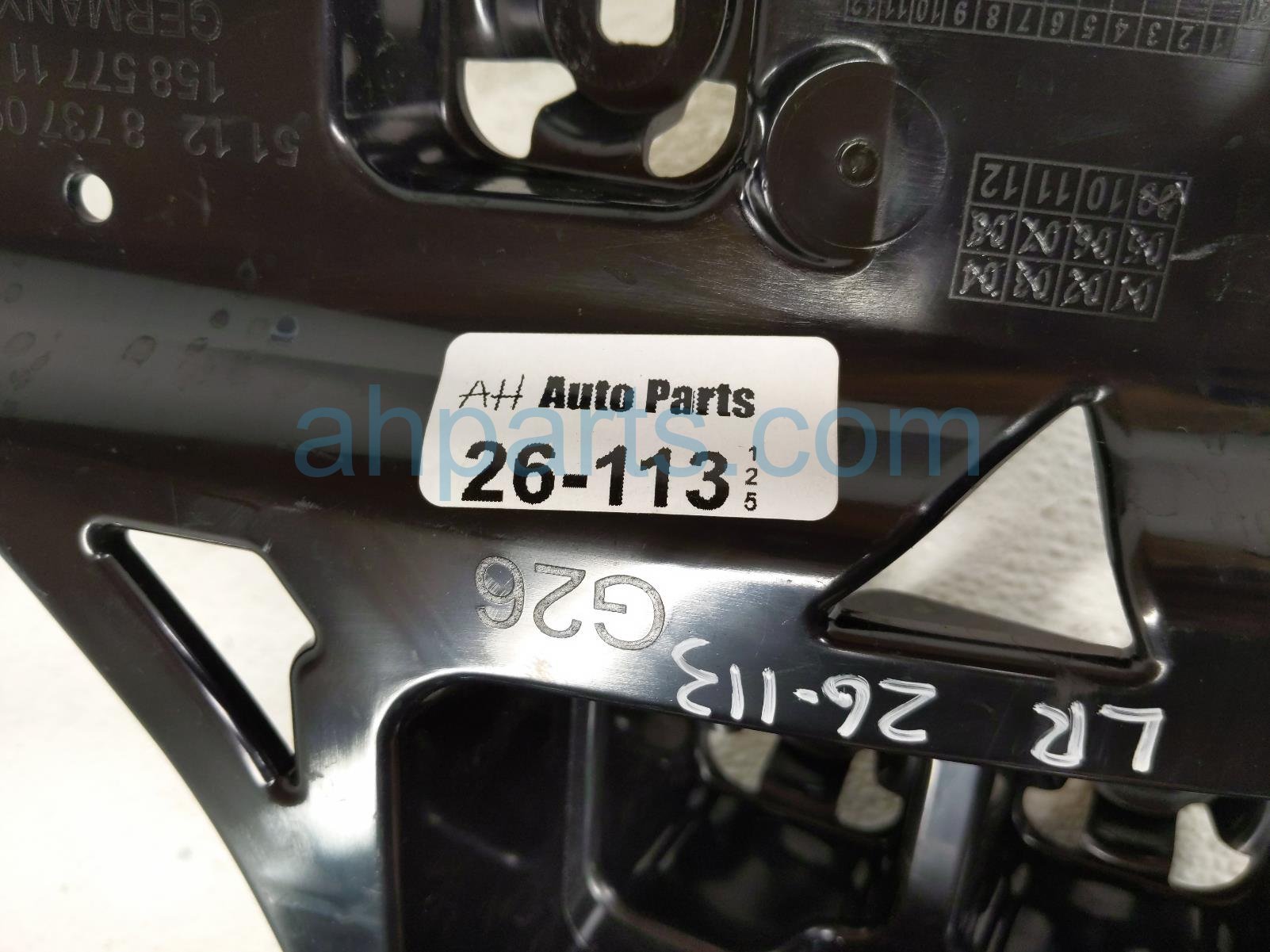 2025 BMW I4 Rear Driver Bumper Corner Guide Brkt 51 12 8 737 093 Replacement 2025 BMW I4 Rear Driver Bumper Corner Guide Brkt 51 12 8 737 093 Replacement thumbnail