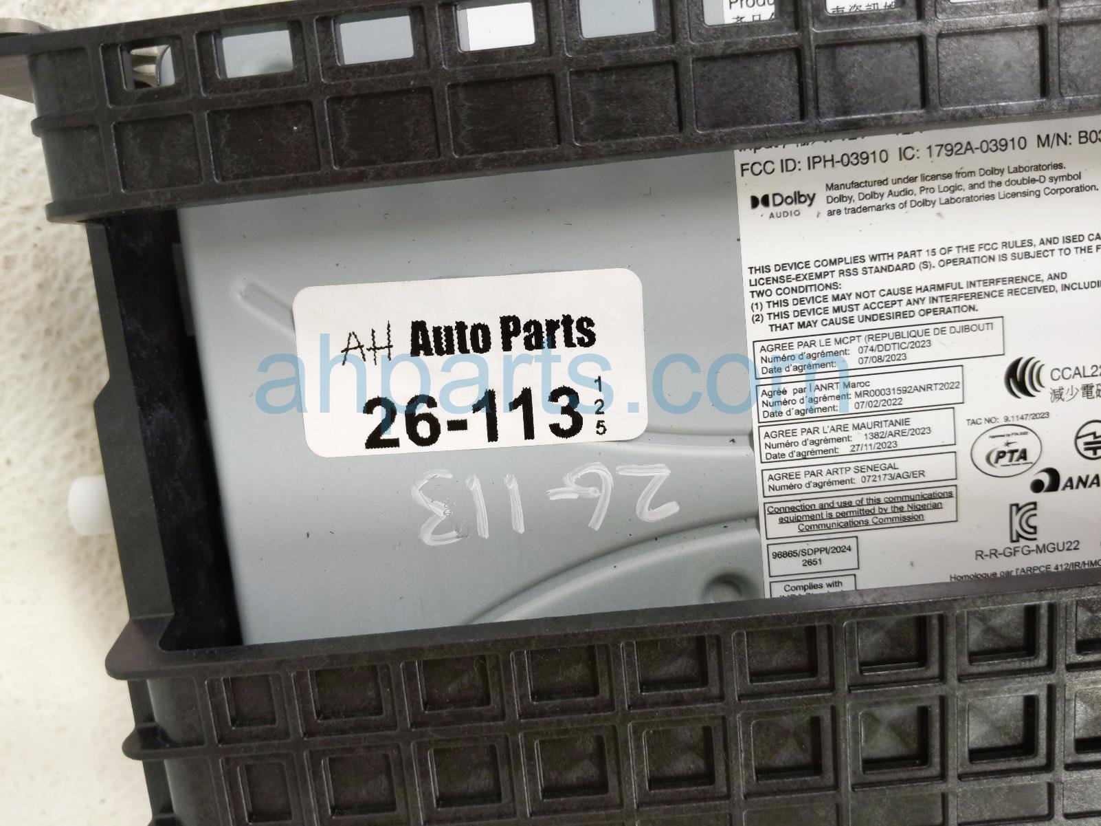 2025 BMW I4 Radio Receiver & Display Screen 65 12 5 B75 D29 Replacement 2025 BMW I4 Radio Receiver & Display Screen 65 12 5 B75 D29 Replacement thumbnail