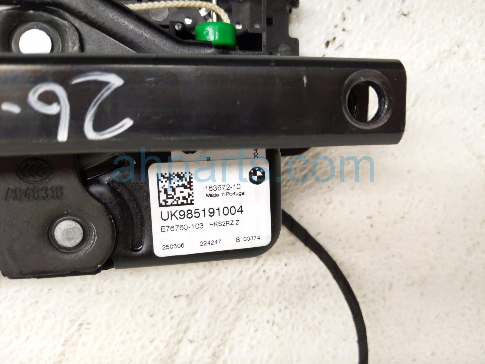 2025 BMW I4 Rear Tailgate Latch Actuator Assy 51 24 9 851 910 Replacement 2025 BMW I4 Rear Tailgate Latch Actuator Assy 51 24 9 851 910 Replacement thumbnail
