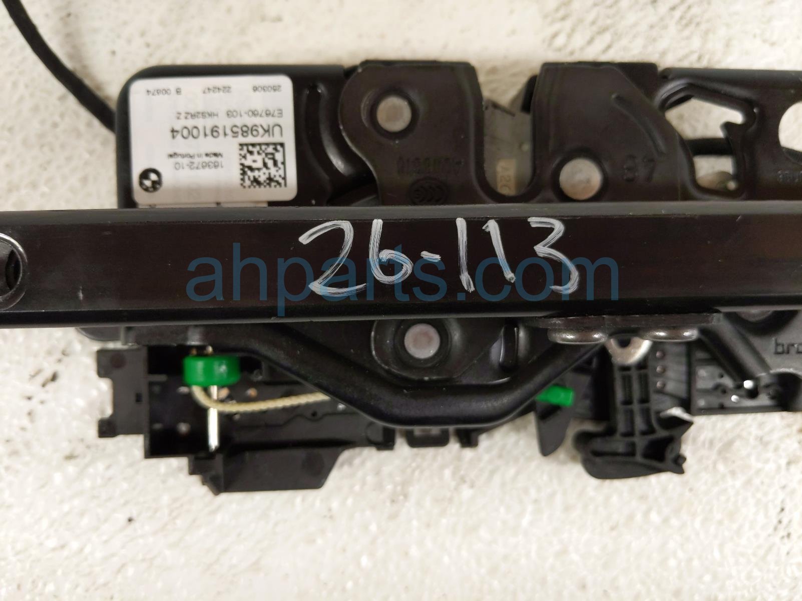 2025 BMW I4 Rear Tailgate Latch Actuator Assy 51 24 9 851 910 Replacement 2025 BMW I4 Rear Tailgate Latch Actuator Assy 51 24 9 851 910 Replacement thumbnail