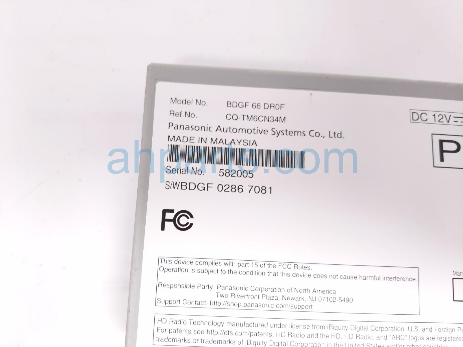 2025 Mazda Cx 90 Audio Amplifier Rear Right BDGF 66 DR0F Replacement 2025 Mazda Cx 90 Audio Amplifier Rear Right BDGF 66 DR0F Replacement thumbnail