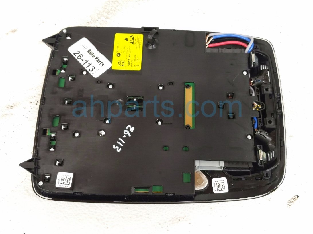 2025 BMW I4 Roof Console Map Lt W/sun Sos Blk 61 31 5 B32 494 Replacement 2025 BMW I4 Roof Console Map Lt W/sun Sos Blk 61 31 5 B32 494 Replacement thumbnail