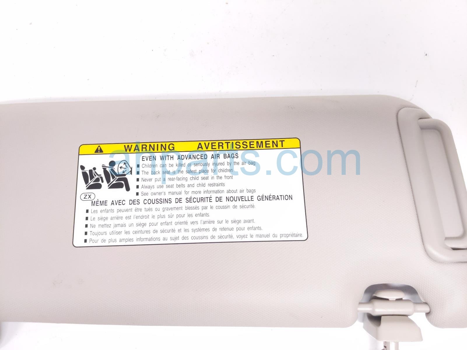 $35 Toyota LH SUN VISOR - GREY