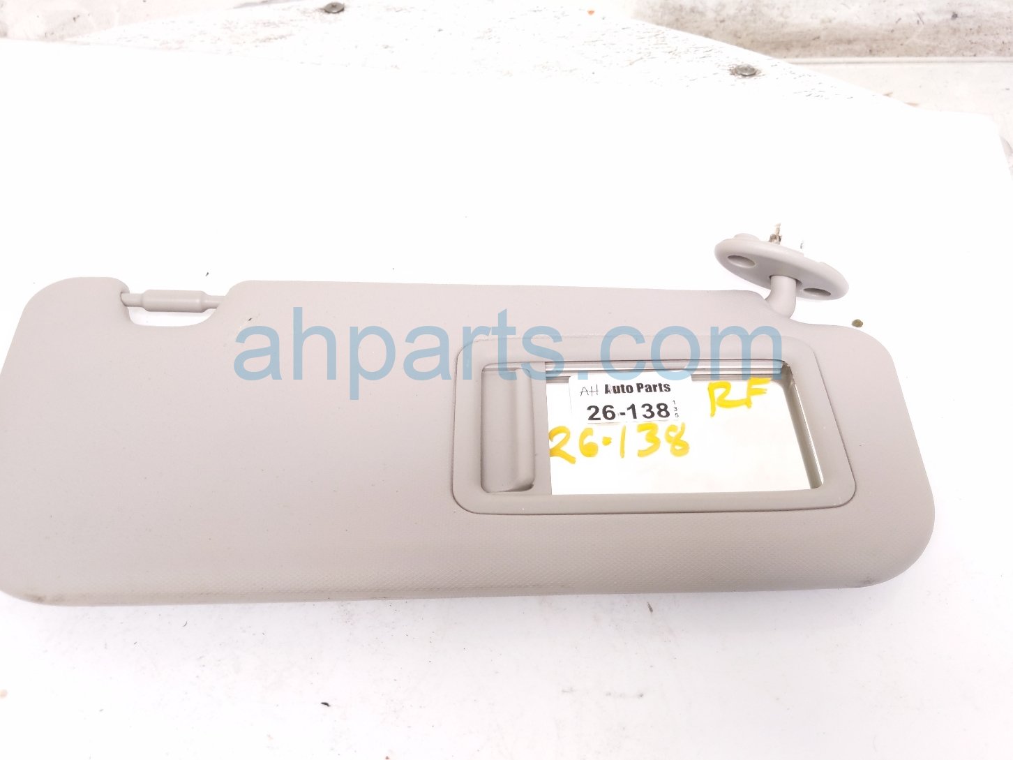 $35 Toyota RH SUN VISOR - GREY