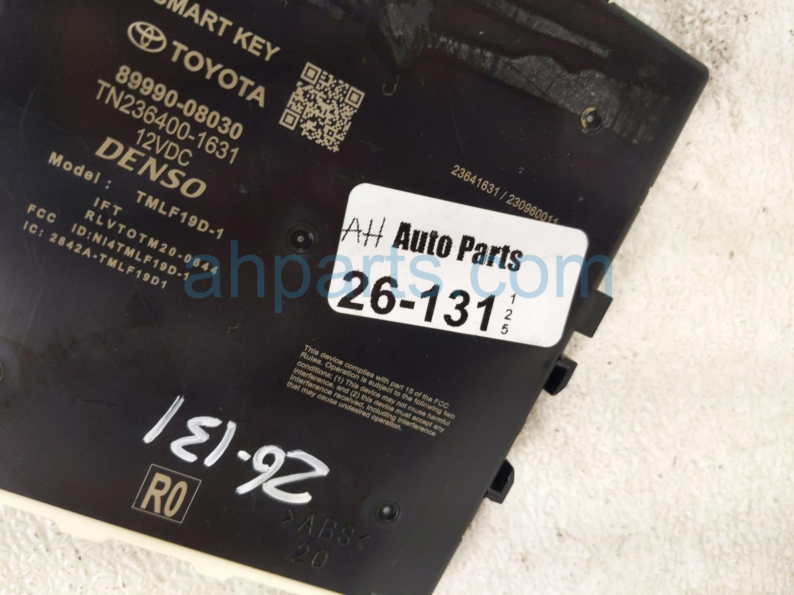 2023 Toyota Sienna Smart Key Control Module 89990 08030 Replacement 2023 Toyota Sienna Smart Key Control Module 89990 08030 Replacement thumbnail