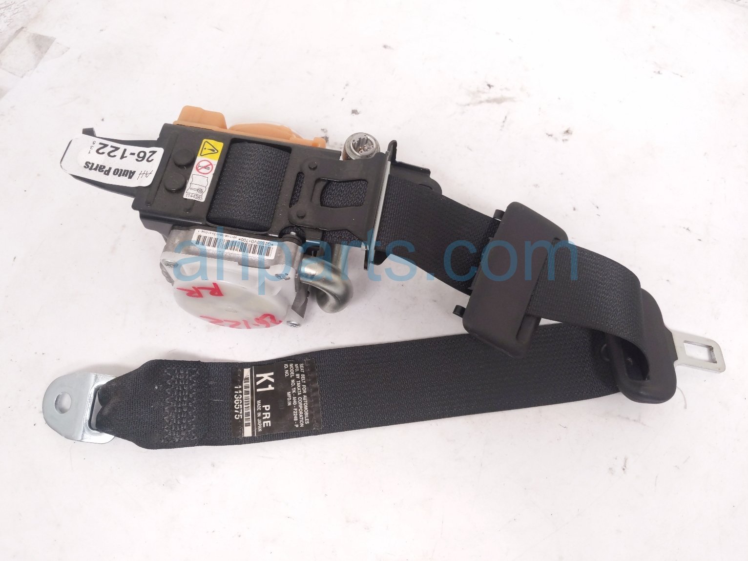 2018 Toyota Camry Rear Passenger Seat Belt Retractor Black 73360 33320 C1 Replacement 2018 Toyota Camry Rear Passenger Seat Belt Retractor Black 73360 33320 C1 Replacement thumbnail
