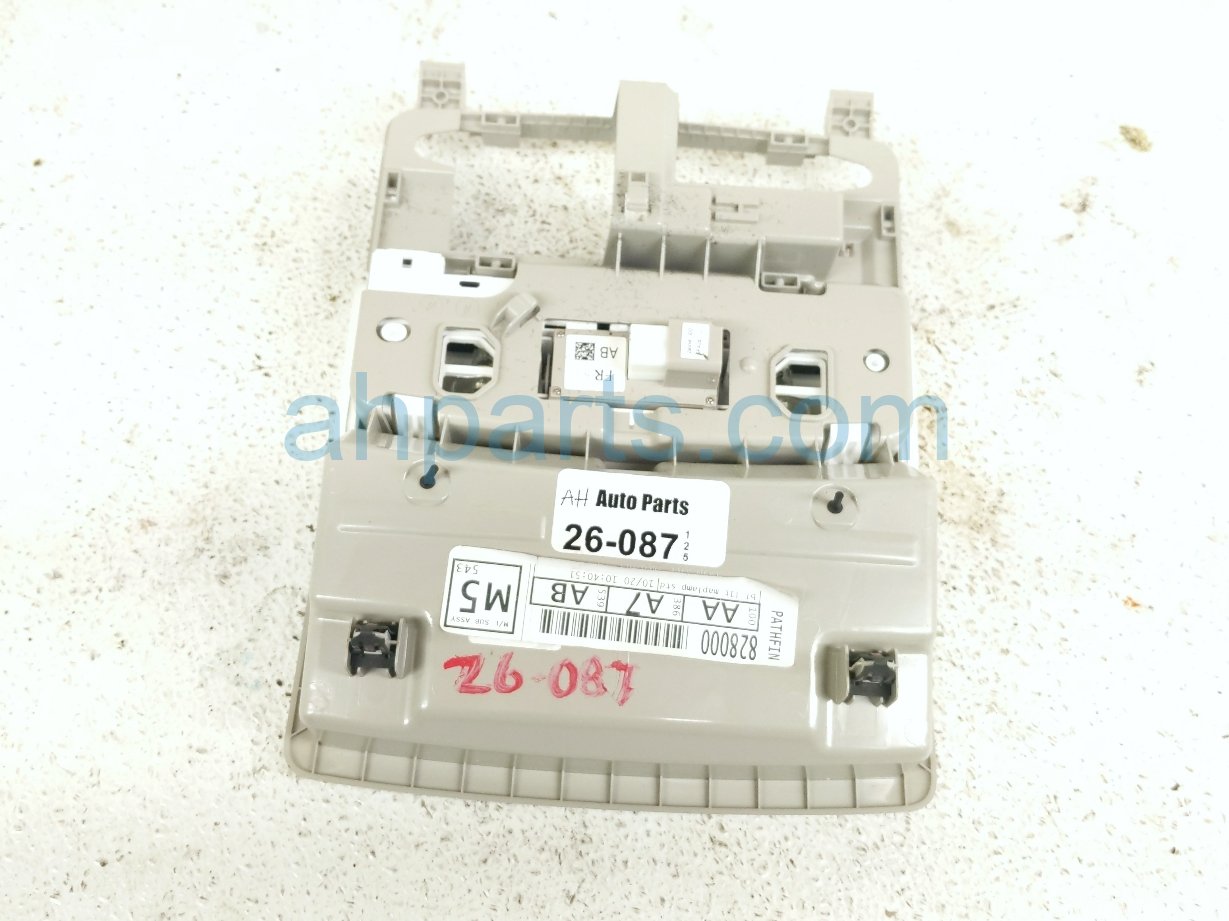 2023 Nissan Pathfinder Roof Console / Map Lt W/sgh Gry 26430 6LY0A Replacement 2023 Nissan Pathfinder Roof Console / Map Lt W/sgh Gry 26430 6LY0A Replacement thumbnail