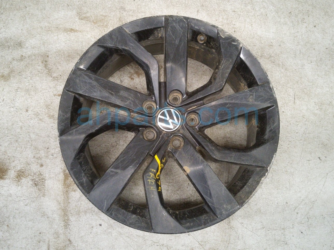 Front passenger WHEEL / RIM - BLACK
