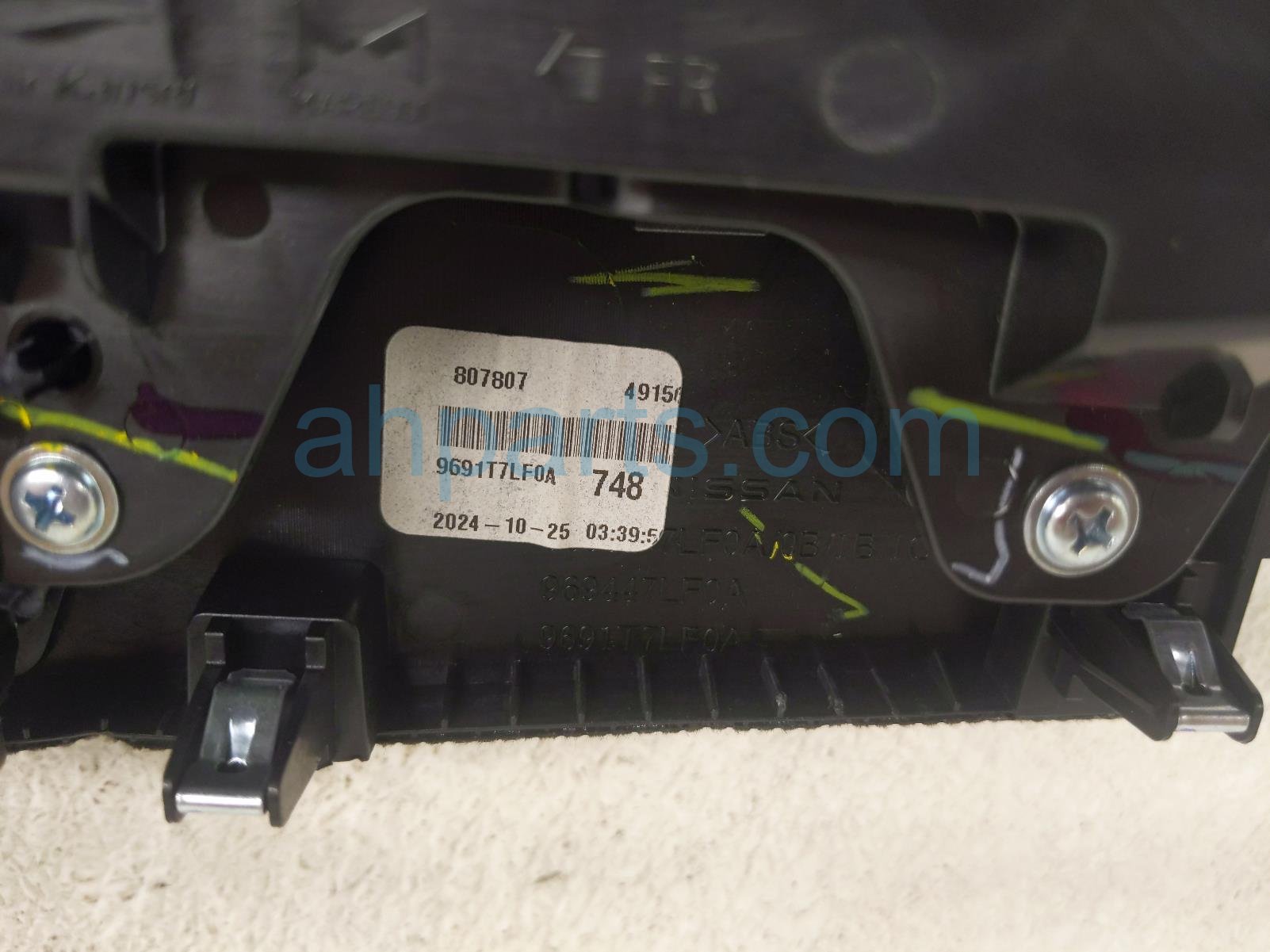 2025 Nissan Kicks Center Console Shifter Bezel blk 96941 7LF3B Replacement 2025 Nissan Kicks Center Console Shifter Bezel blk 96941 7LF3B Replacement thumbnail