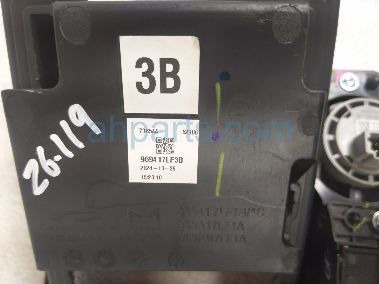 2025 Nissan Kicks Center Console Shifter Bezel blk 96941 7LF3B Replacement 2025 Nissan Kicks Center Console Shifter Bezel blk 96941 7LF3B Replacement thumbnail
