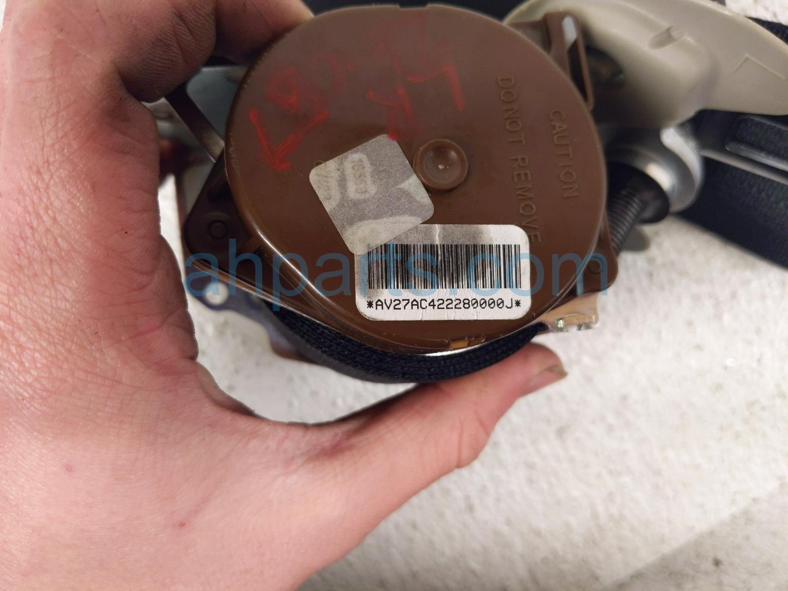 2023 Nissan Pathfinder Rear Seat 3rd Row Driver Belt Retractor Black 89845 6TA9A Replacement 2023 Nissan Pathfinder Rear Seat 3rd Row Driver Belt Retractor Black 89845 6TA9A Replacement thumbnail