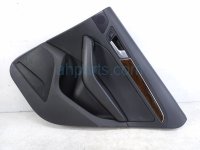 Audi RR/RH INTERIOR DOOR PANEL - BLACK Audi RR/RH INTERIOR DOOR PANEL - BLACK