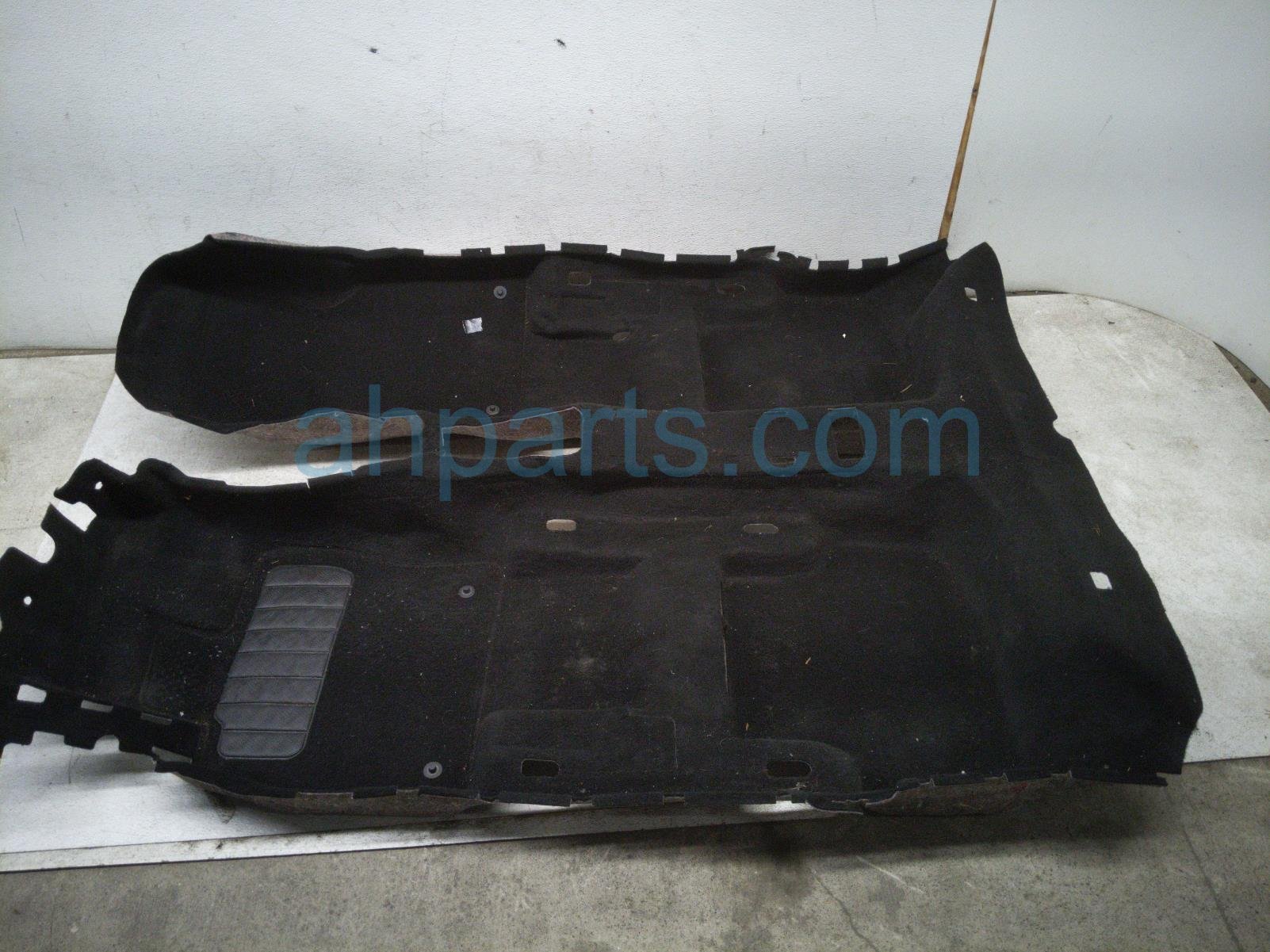Volkswagen FRONT INTERIOR FLOOR CARPET - BLACK