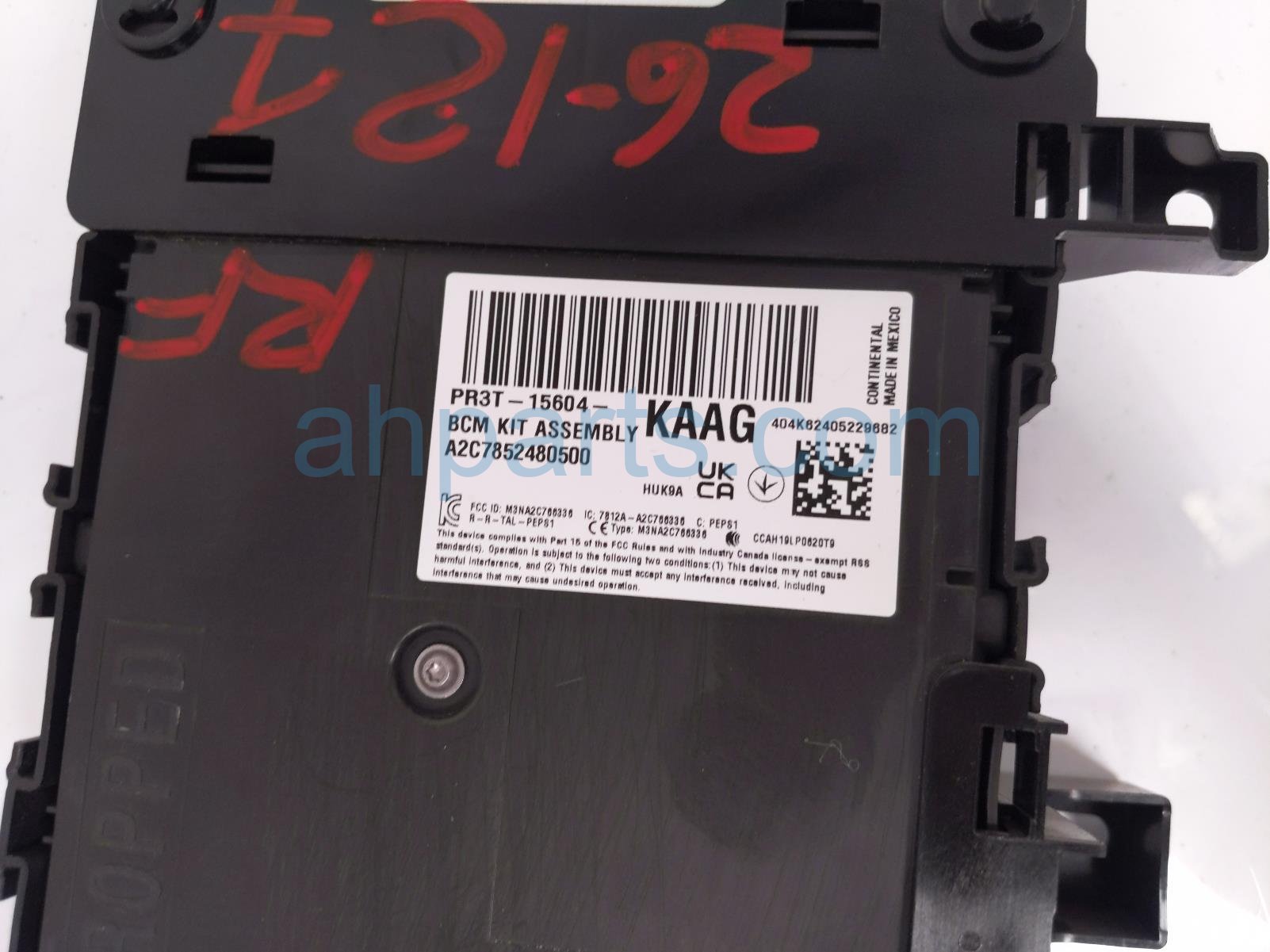 2024 Ford Mustang Body Control Module Front Passenger PR3T 15604 KAAG Replacement 2024 Ford Mustang Body Control Module Front Passenger PR3T 15604 KAAG Replacement thumbnail