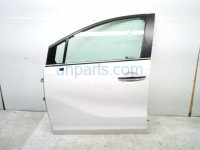 Honda FR/LH DOOR - WHITE - NO MIRROR/TRIM Honda FR/LH DOOR - WHITE - NO MIRROR/TRIM
