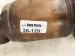 2002 Lexus Sc430 Catalytic Passenger Exhaust Converter 4.3l 18450 50350 Replacement 2002 Lexus Sc430 Catalytic Passenger Exhaust Converter 4.3l 18450 50350 Replacement thumbnail