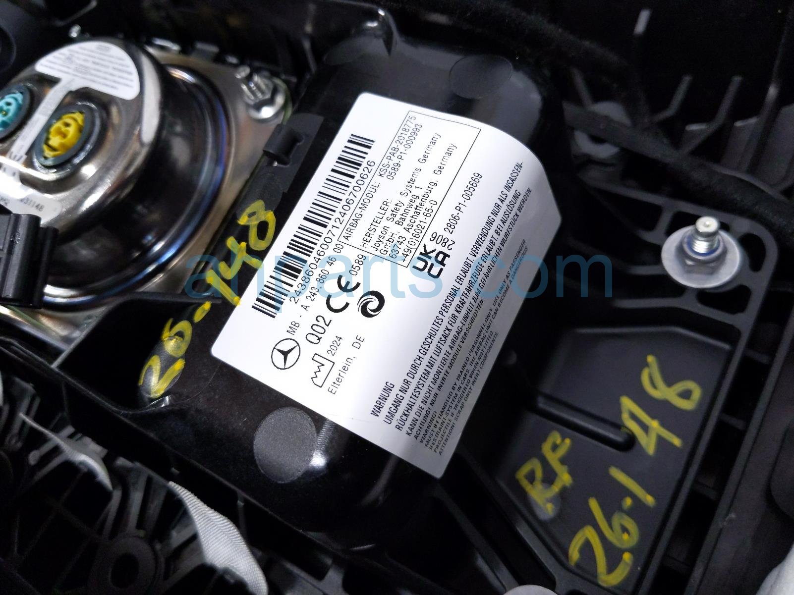 2024 Mercedes Eqb300 Dashboard W/ Airbag 247 680 73 00 9051 Replacement 2024 Mercedes Eqb300 Dashboard W/ Airbag 247 680 73 00 9051 Replacement thumbnail