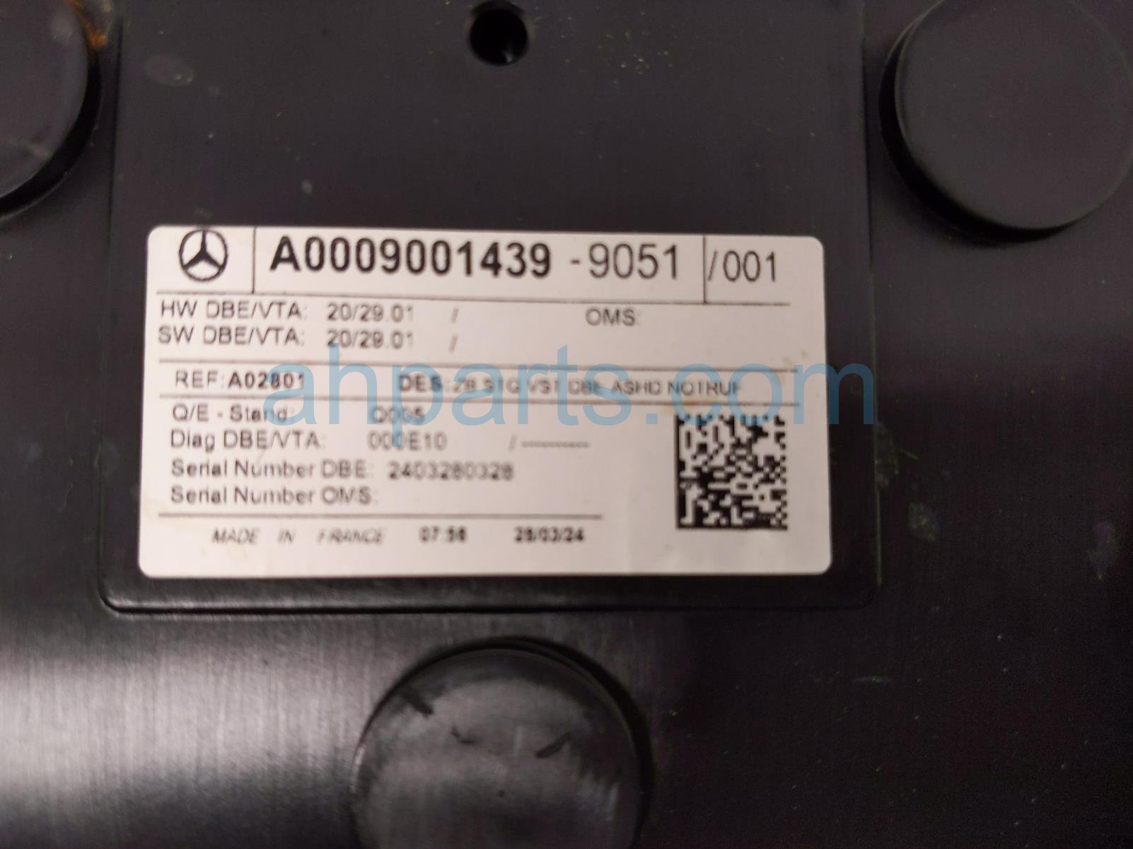 2024 Mercedes Eqb300 Roof Console Map Lt W/sun Sw blk 000 900 14 39 9051 Replacement 2024 Mercedes Eqb300 Roof Console Map Lt W/sun Sw blk 000 900 14 39 9051 Replacement thumbnail