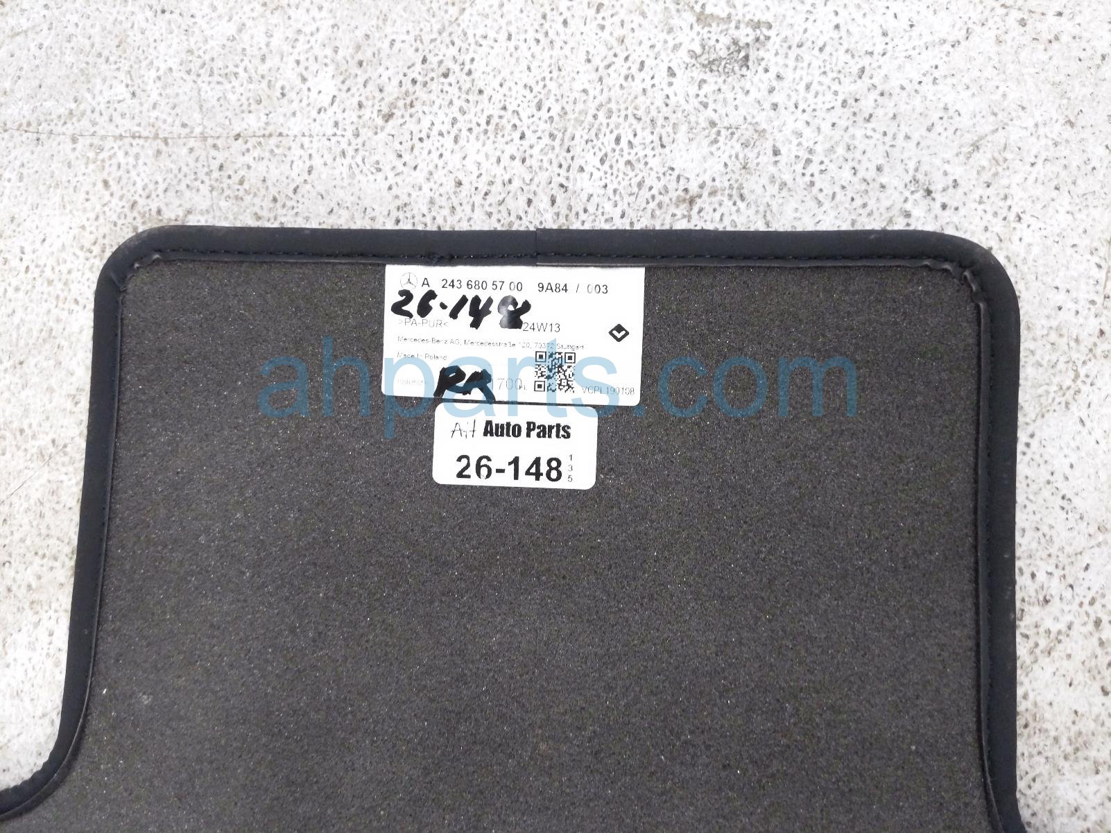 2024 Mercedes Eqb300 Rear Floor Mats Tan Cloth 243 680 61 00 Replacement 2024 Mercedes Eqb300 Rear Floor Mats Tan Cloth 243 680 61 00 Replacement thumbnail