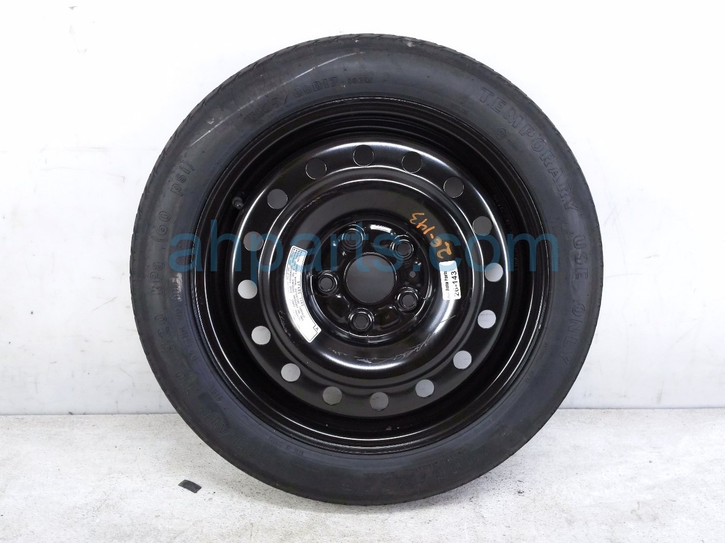Honda T135/80D17 SPARE DONUT WHL & TIRE