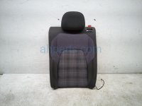 Volkswagen RR/LH SEAT BACK W/HR - BLK PLAID Volkswagen RR/LH SEAT BACK W/HR - BLK PLAID
