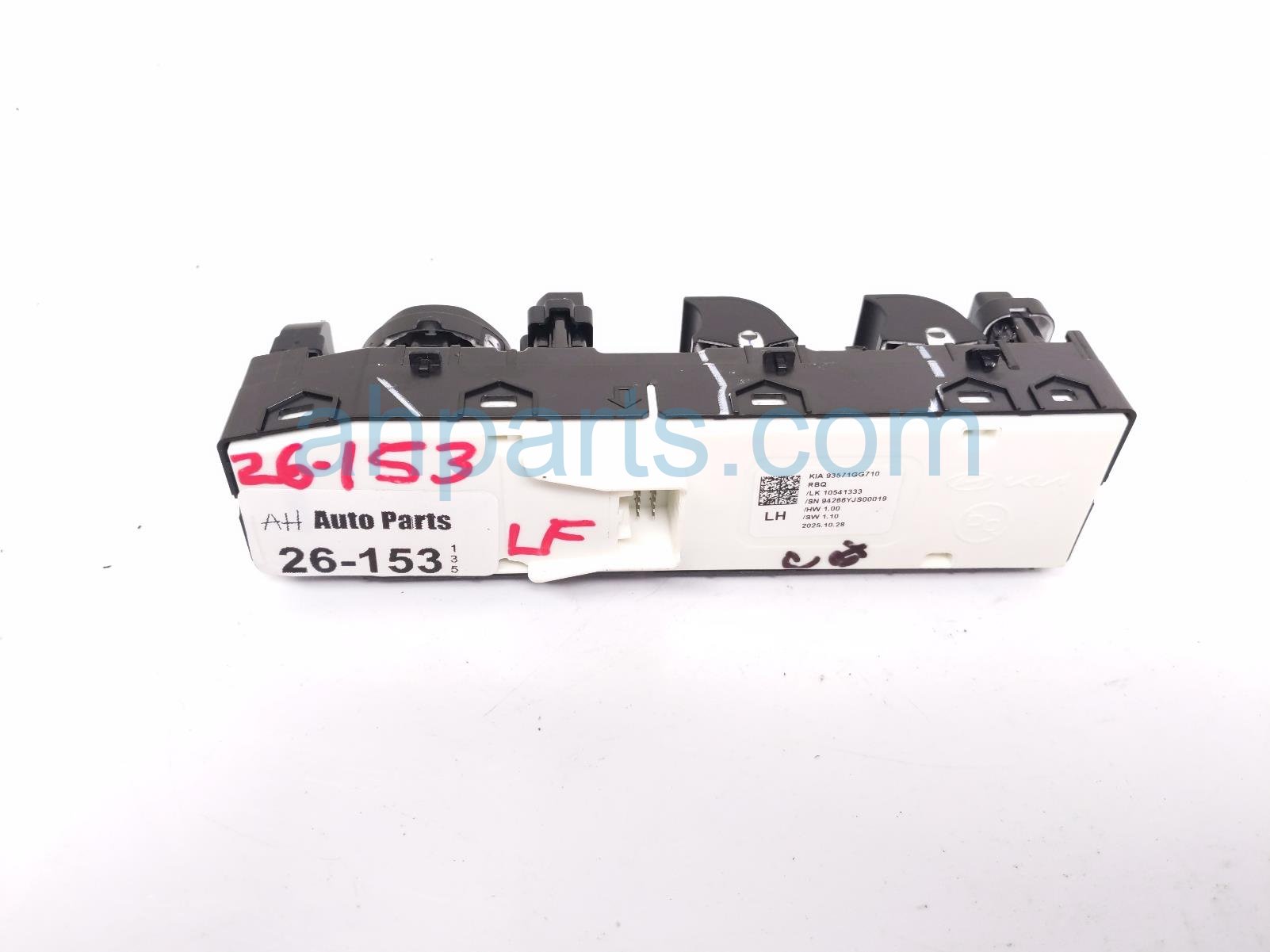 2026 Kia K4 Power / Master Window Control Switch Driver 93571 GG710 Replacement 2026 Kia K4 Power / Master Window Control Switch Driver 93571 GG710 Replacement thumbnail